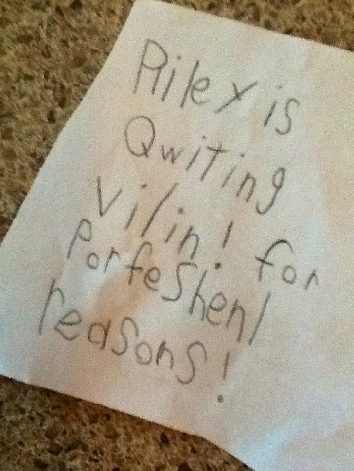 20 Notes From Kids That Are Better Than Any Hollywood Screenplay